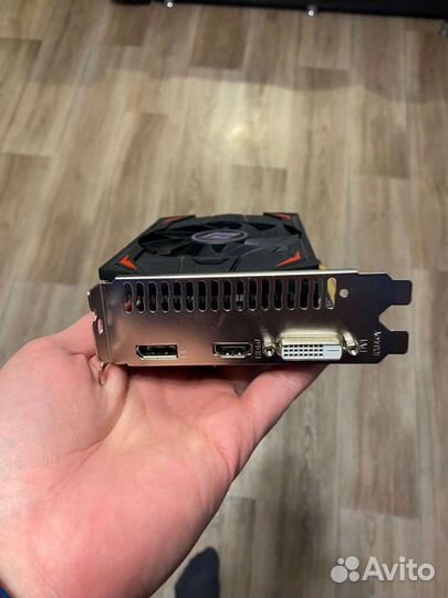 Видеокарта rx 550 4gb