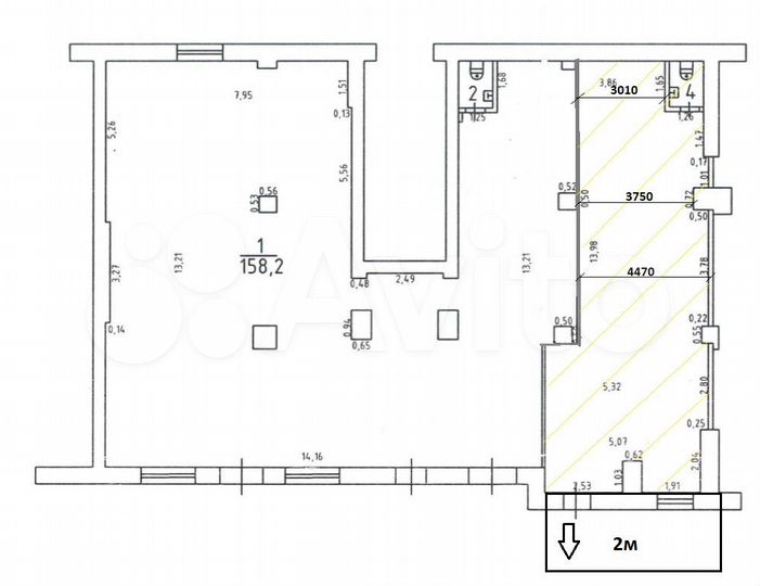 Торговая площадь, 62.9 м²