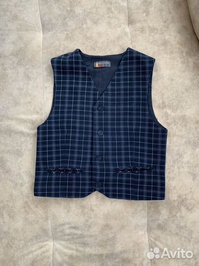 Школьная форма синяя 128см