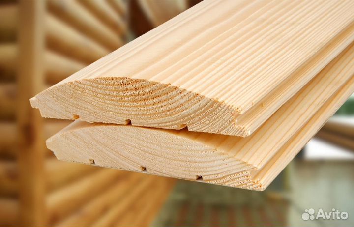 Вагонка ель/сосна Блок-хаус 28*145