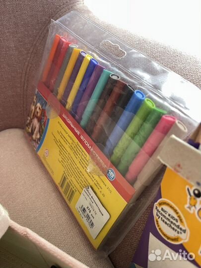Набор для рисования с акварельными маркерами