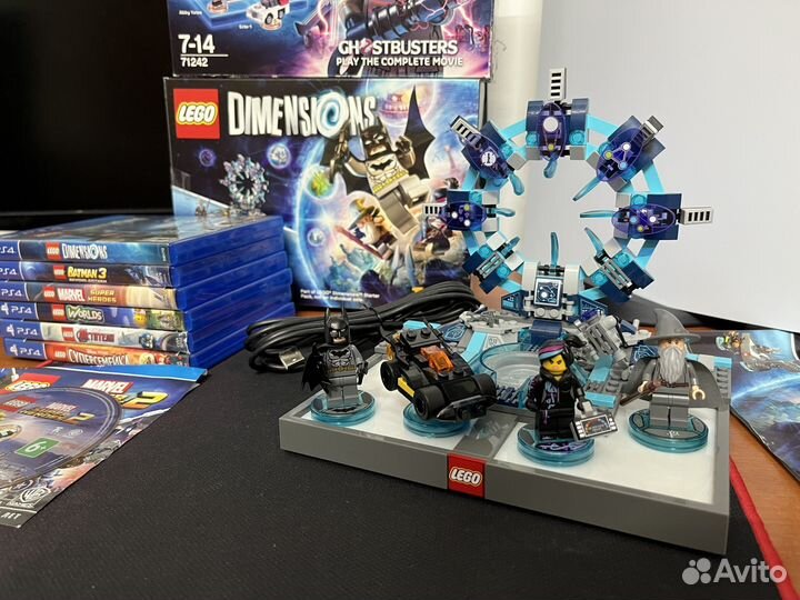 Lego dimensions ps4 полный комплект + дополнение