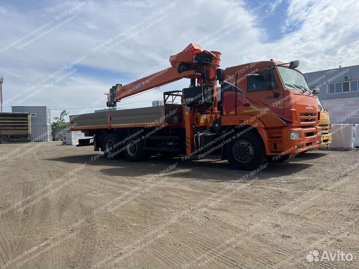 КАМАЗ 6520 с КМУ, 2024