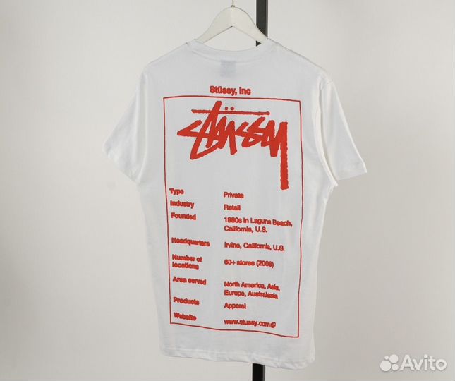 Футболка Stussy SS23 новая мужская summer 2023