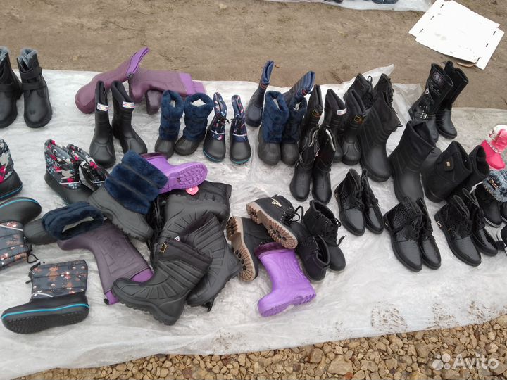 Вещи детские взрослые обувь