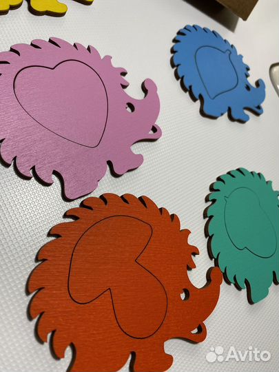 Развивающие деревянные досочки