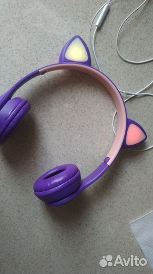 Наушники беспроводные с ушками