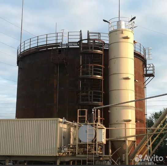 Резервуар для битума рвс 1000 2000 3000 5000