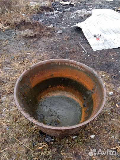 Казан чугунный