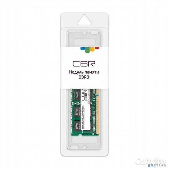 CBR DDR3 sodimm 8GB CD3-SS08G16M11-01 PC3-12800, 1600MHz, CL11, 1.35V