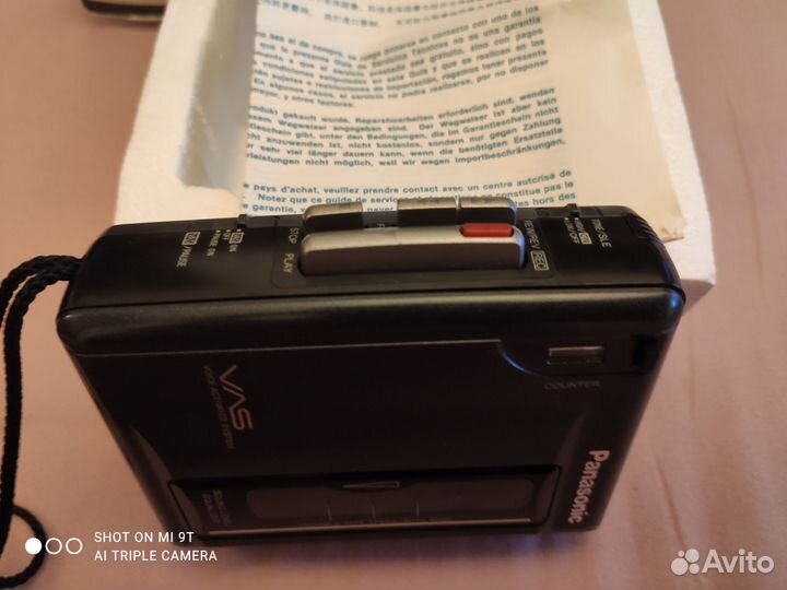 Кассетный диктофон-плеер Panasonic rq-l340