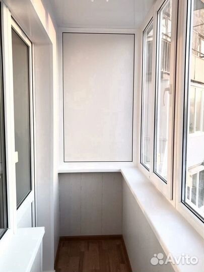 Остекление балконов и лоджи под ключ