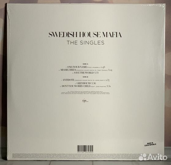 Swedish House Mafia - Singles (прозрачный)
