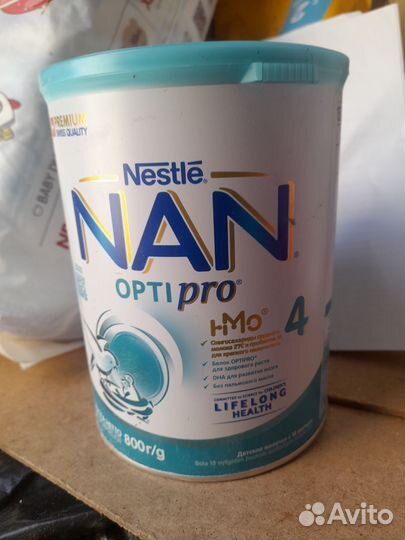 Детская молочная смесь Nan