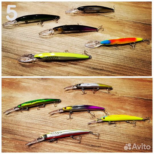 Новые воблера, блесны, вертушки, троллинг, bandit