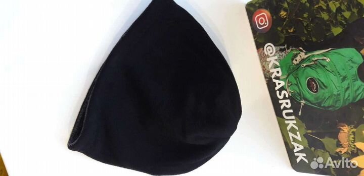 Шапка двухсторонняя теплая