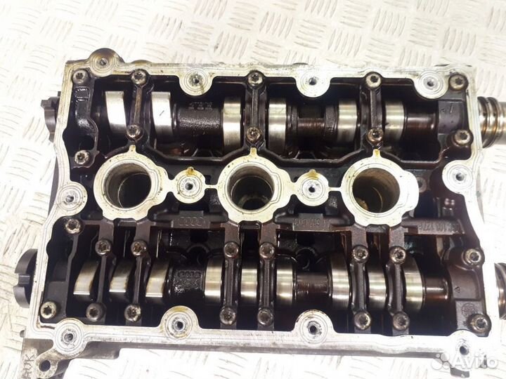 Гбц левая бу в сборе на Ауди А6 3.0 AVK ASN BBJ