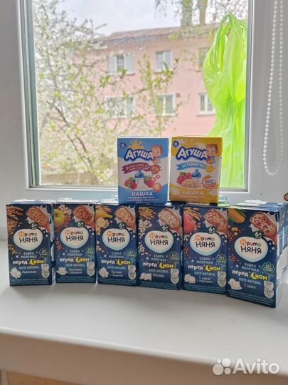 Детские каши молочные