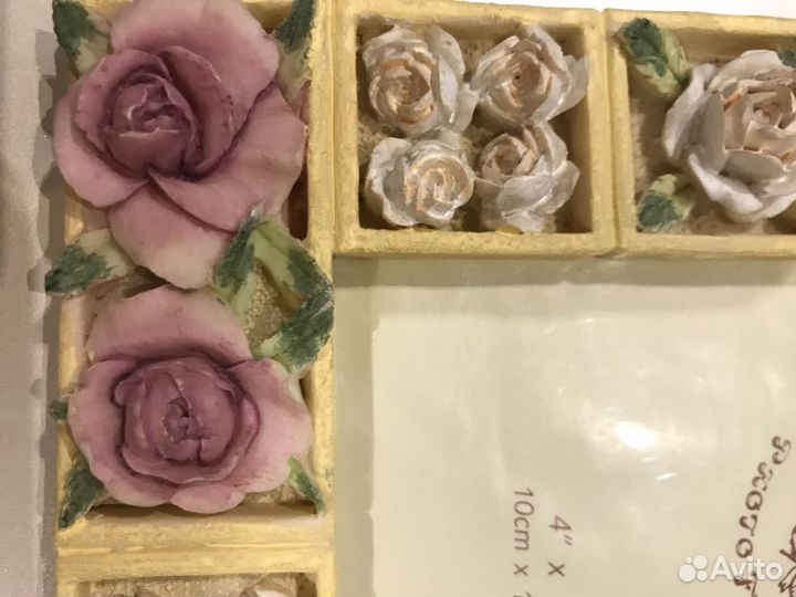 Рамка для фото из керамики