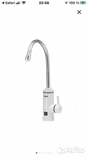 Водонагреватель проточный zanussi SmsrtTap