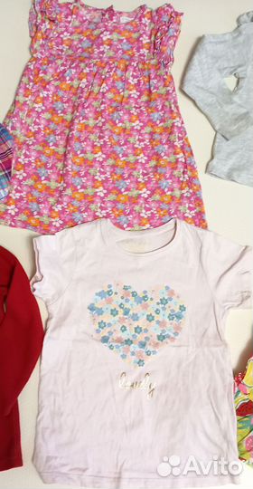 Пакет бу вещей на девочку 104, на 4 года +