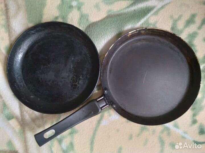 Сковорода чугун СССР и др. Форма для выпечки