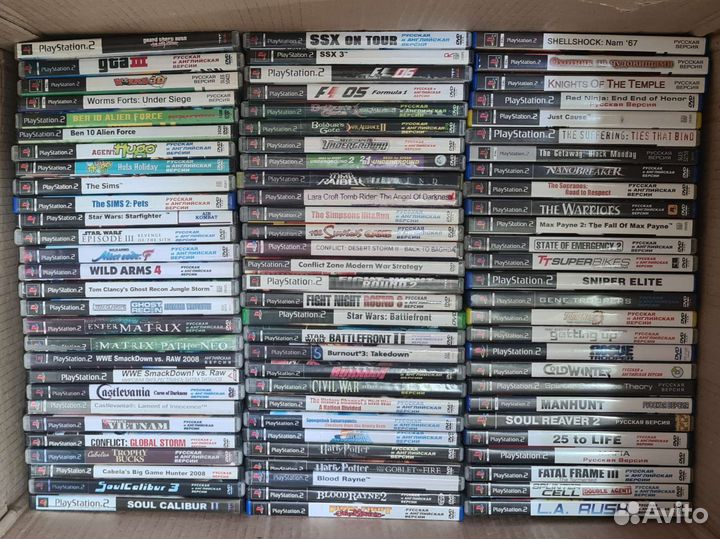 Игры на PS2 (не лицензия)