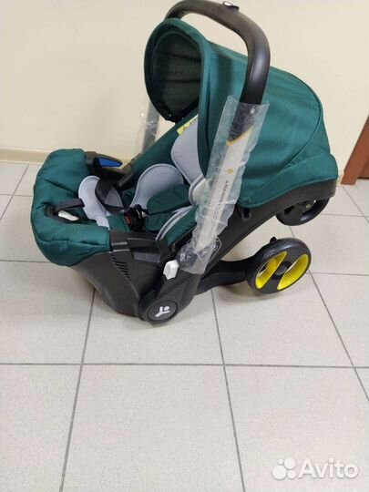 Новая коляска автолюлька Foo foo (изумруд)