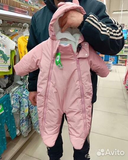 Зимний комбинезон 62 для девочек
