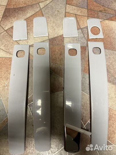 Хром накладки на ручки, Тойота Ленд Крузер 200