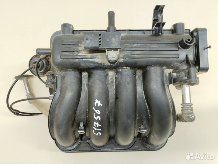 Коллектор впускной Chevrolet Aveo T250 2005-2011