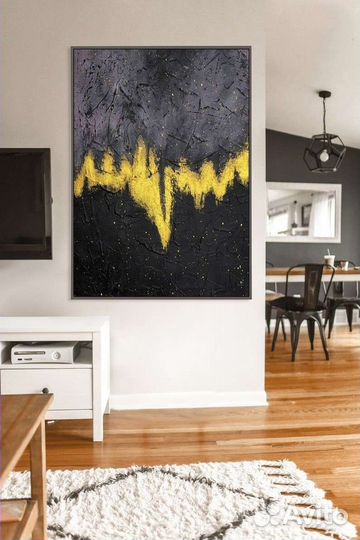 Большая картина абстракция Современное искусство