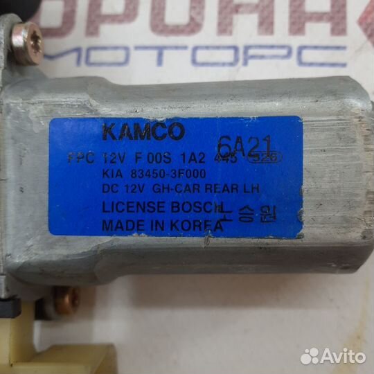 Мотор стеклоподъемника задней левой двери KIA OPI