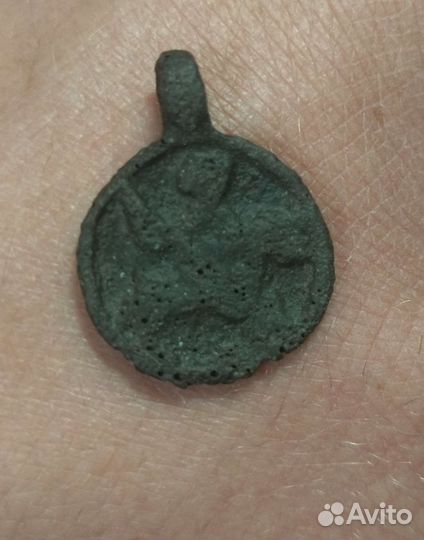 Образок Чудо Георгия о Змие 15-16 век