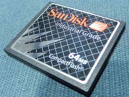 SanDisk Industrial Grade 64mb CompactFlash CF