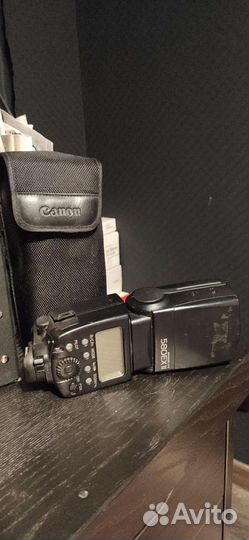 Вспышка Canon 580 EX II