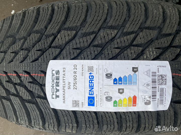 Nokian Tyres Hakkapeliitta R3 SUV 275/60 R20 115R
