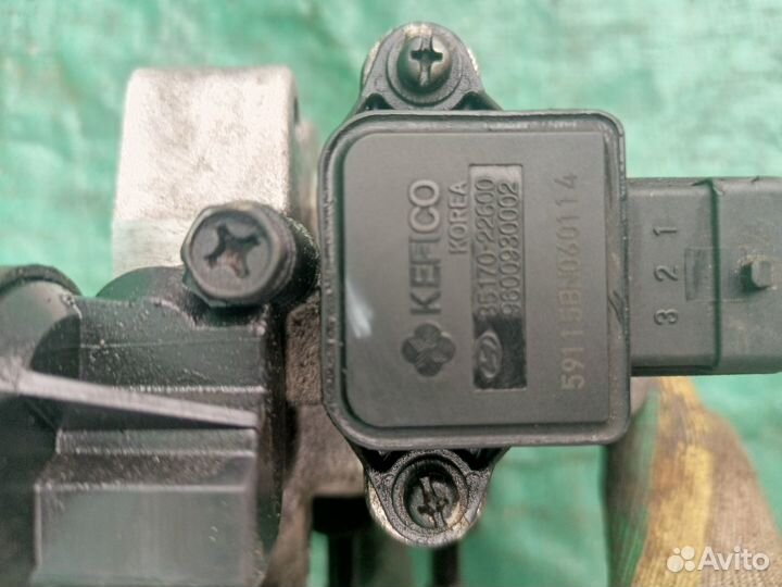 Заслонка дроссельная мех Kia Cerato 2004-2008 г