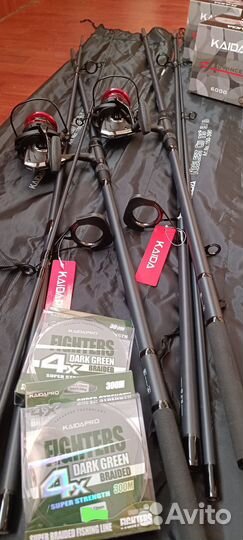 Карповое удилище kaida 3,5lb комплект 3,6/ 3,9