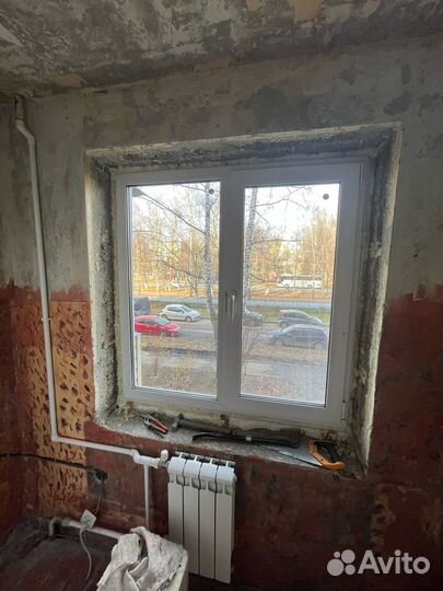 Пластиковое окно в хрущевку 1300х1340мм