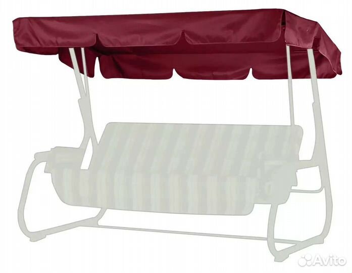 Тент на садовые качели