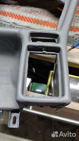 Консоль кожаная перед зад bmw e32 борода