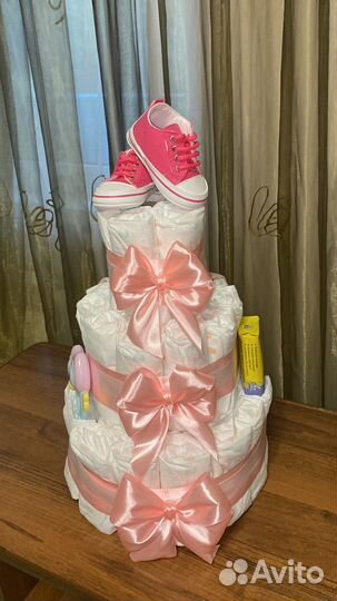 Торт из памперсов