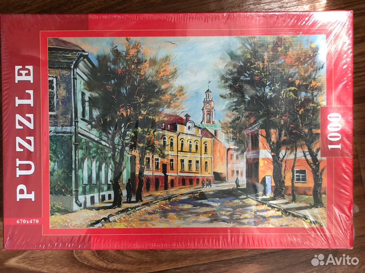 Пазлы 500 и 1000 деталей
