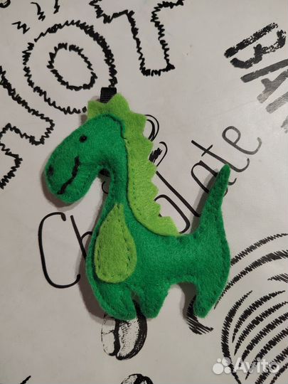 Игрушка дракон символ 2024 года