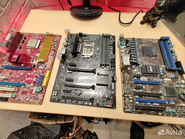 Материнские платы, 1151v2, am3+, am2+