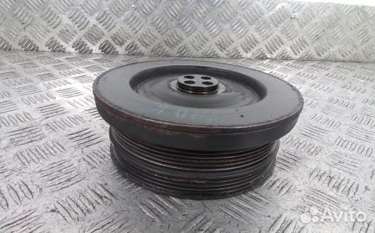 Шкив коленвала демпферный дизельный BMW X5 E53 (YA