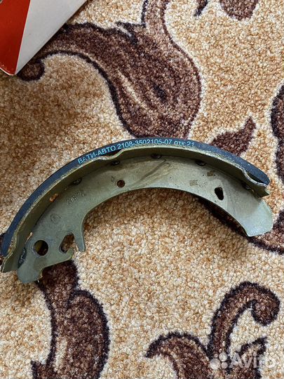 Задние тормозные колодки на ладу