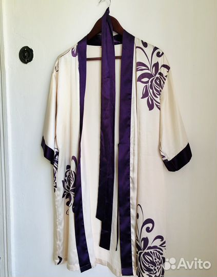 Шелковый халат