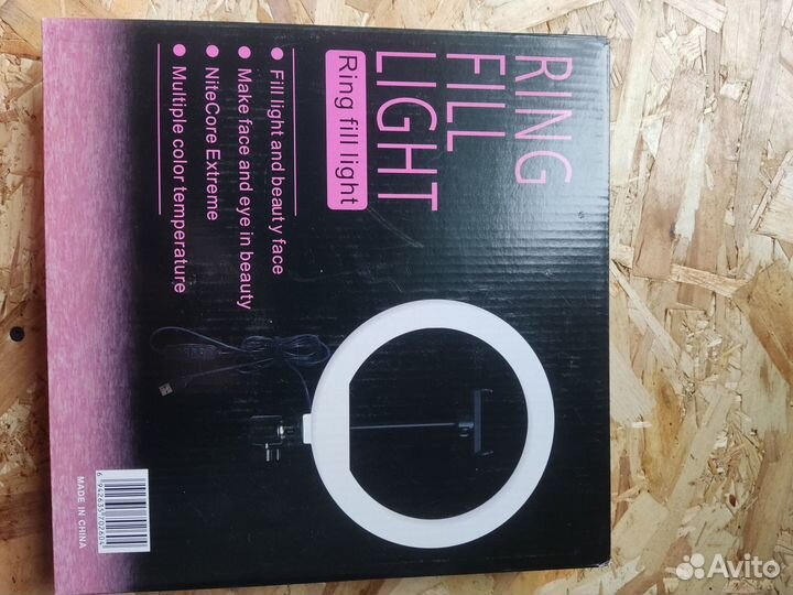 Лампа кольцевая Ring Fill Light 26 см